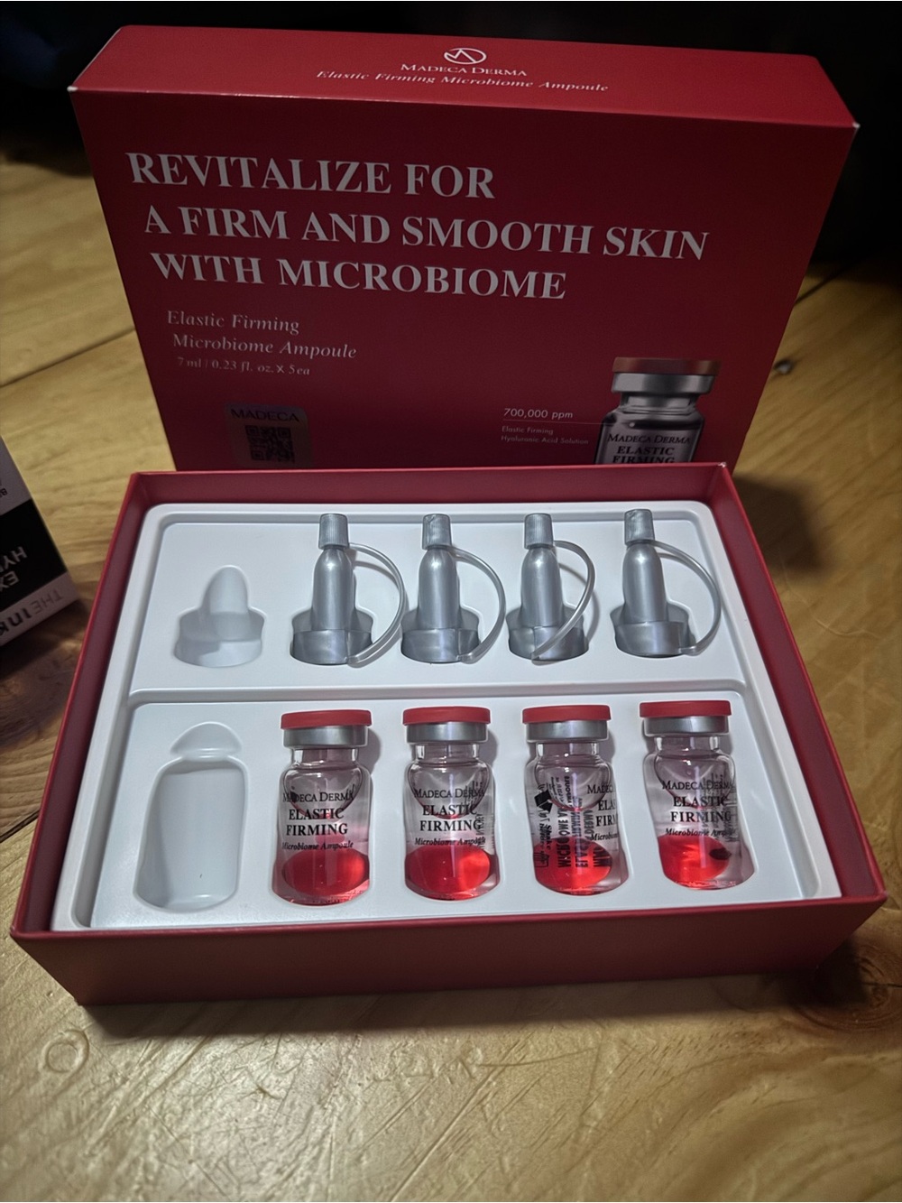 Elastic Firming Microbiome Ampoule Serum - Red